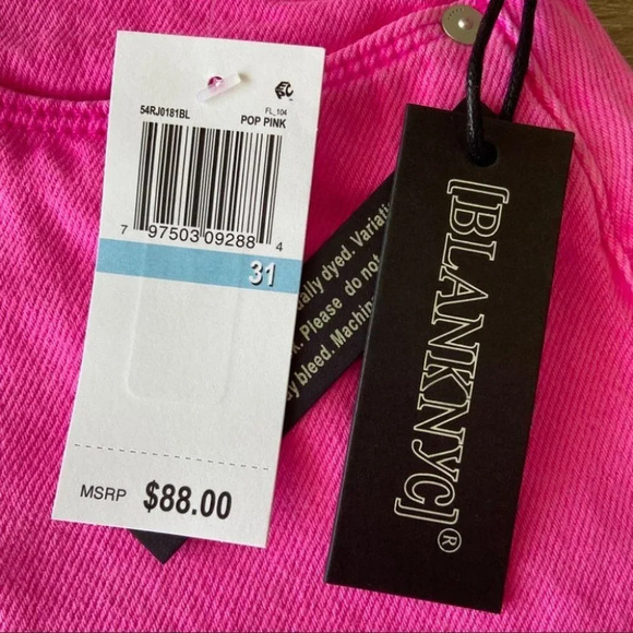 NWT Blank NYC A-LINE DENIM SKIRT - Picture 6 of 11